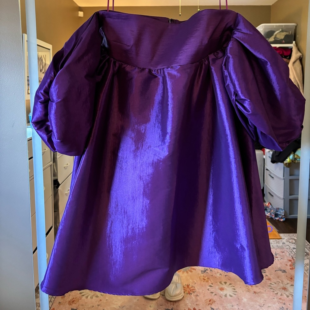Kika Vargas off shoulder mini dress NWT
